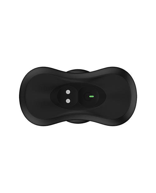 Nexus Bolster Butt Plug w/Inflatable Tip - Black - Empower Pleasure