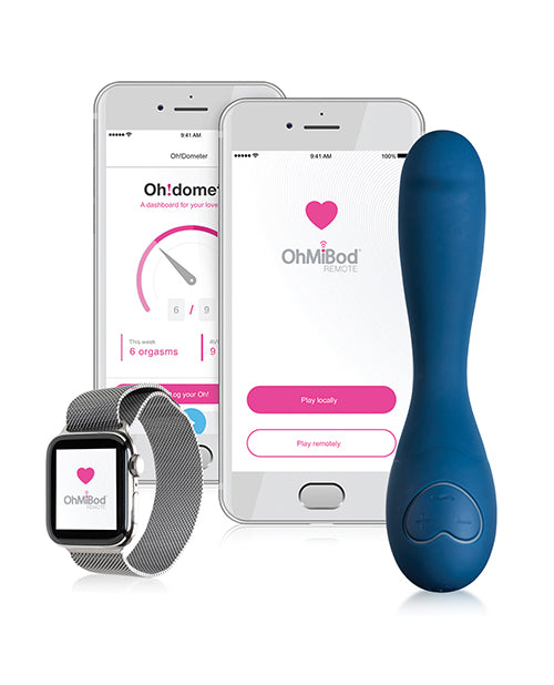 OhMiBod Blue Motion Nex 2 2nd Generation - Navy - Empower Pleasure