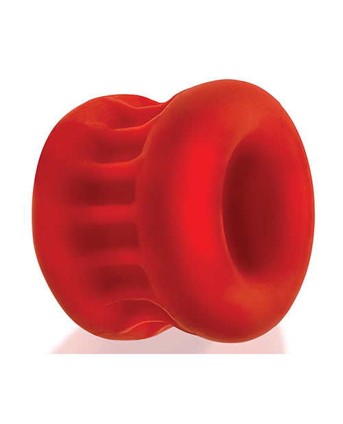Oxballs UltraCore Ball Stretcher w/Axis Ring - Red Ice - Empower Pleasure
