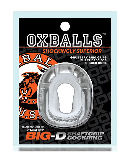 Oxballs Big D Cockring - Clear - Empower Pleasure