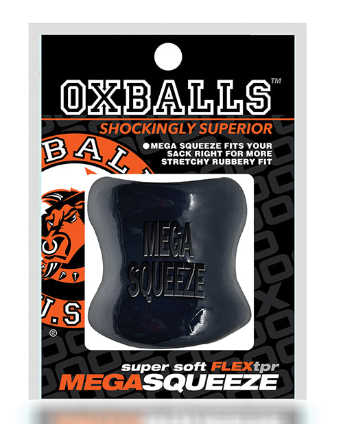 Oxballs Mega Squeeze Ergofit Ballstretcher - Black - Empower Pleasure