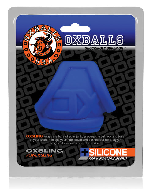 Oxballs Oxsling Cocksling - Cobalt Ice - Empower Pleasure