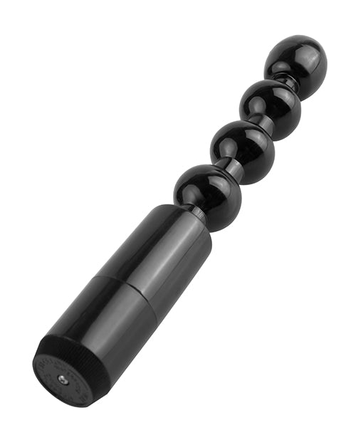 Anal Fantasy Collection Power Beads - Black - Empower Pleasure