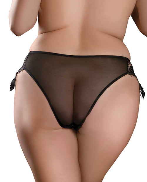 Hookup Panties Remote Princess Panty Black XL-XXL - Empower Pleasure