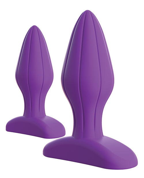 Fantasy for Her Designer Love Plug Set - Purple - Empower Pleasure
