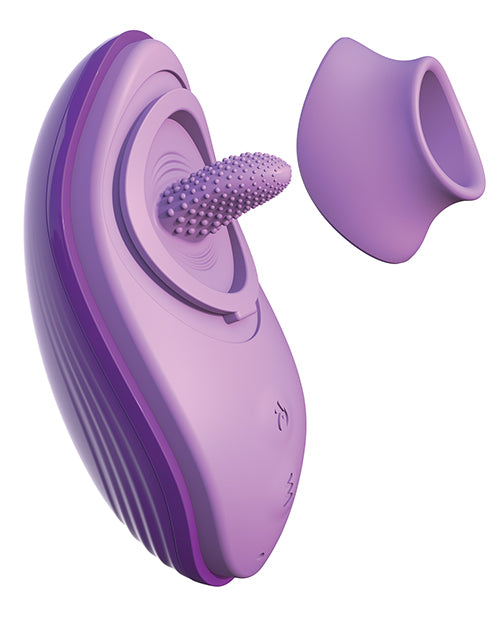 Fantasy for Her Silicone Fun Tongue - Purple - Empower Pleasure