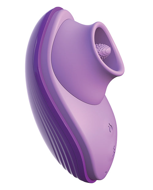Fantasy for Her Silicone Fun Tongue - Purple - Empower Pleasure