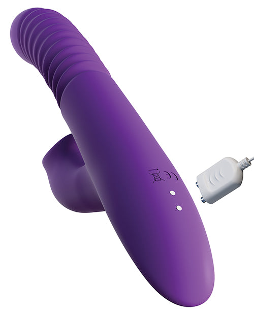 Fantasy for Her Ultimate Thrusting Clit Stimulate-Her - Purple - Empower Pleasure