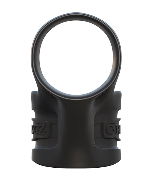 Fantasy C-Ringz Mr. Big Cock Ring & Ball Stretcher - Black - Empower Pleasure