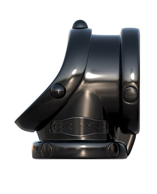 Fantasy C-Ringz Rock Hard Cock Pipe - Black - Empower Pleasure