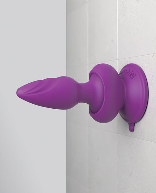 Threesome Wall Banger Plug - Purple - Empower Pleasure