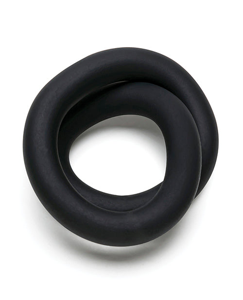 Perfect Fit 9" Hefty Wrap Ring - Black - Empower Pleasure