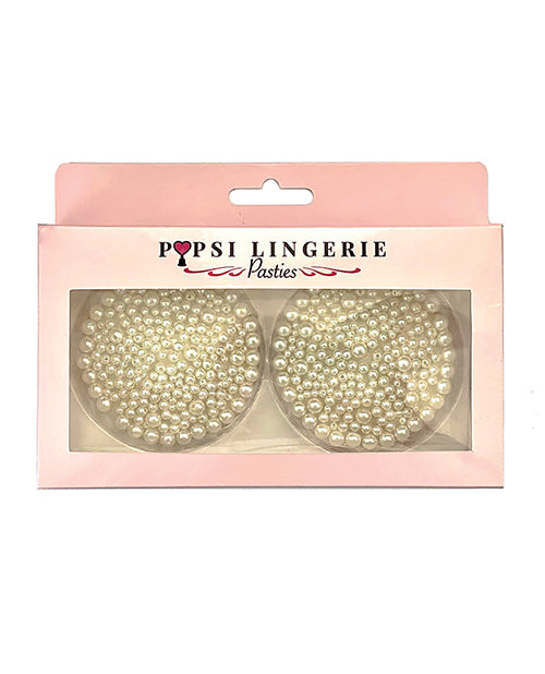 Pearl Reusable Pasties - White O/S - Empower Pleasure