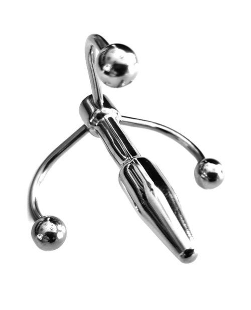 Rouge Stainless Steel Crown Penis Plug - Empower Pleasure
