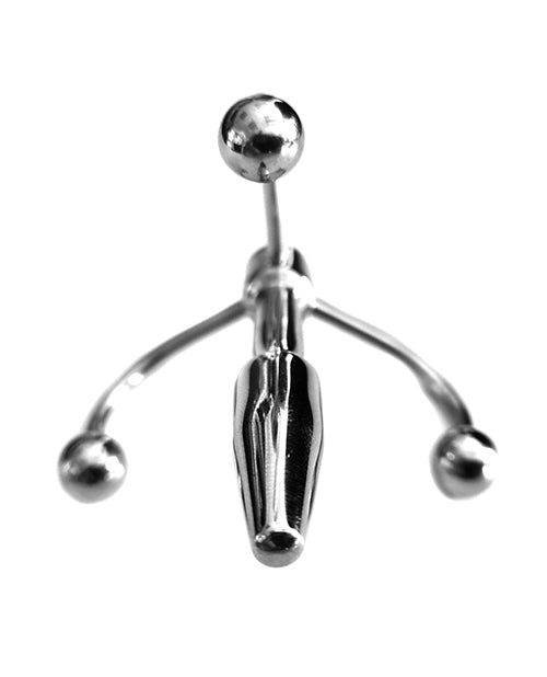 Rouge Stainless Steel Crown Penis Plug - Empower Pleasure