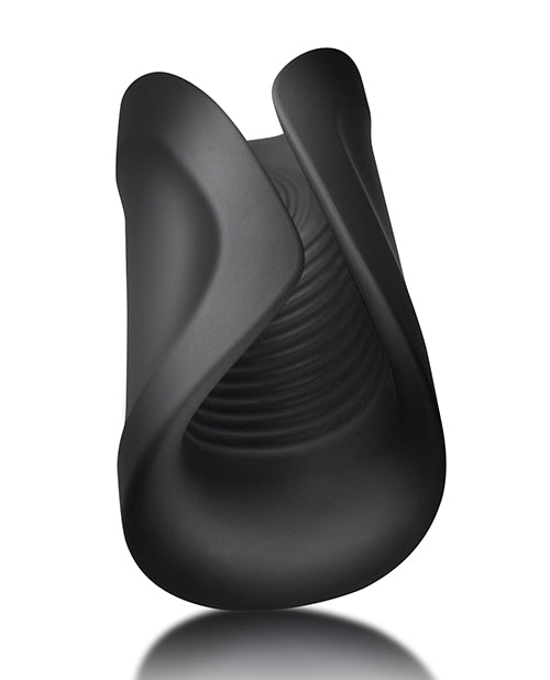 Rocks Off Rush Rechargeable Stroker - Black - Empower Pleasure