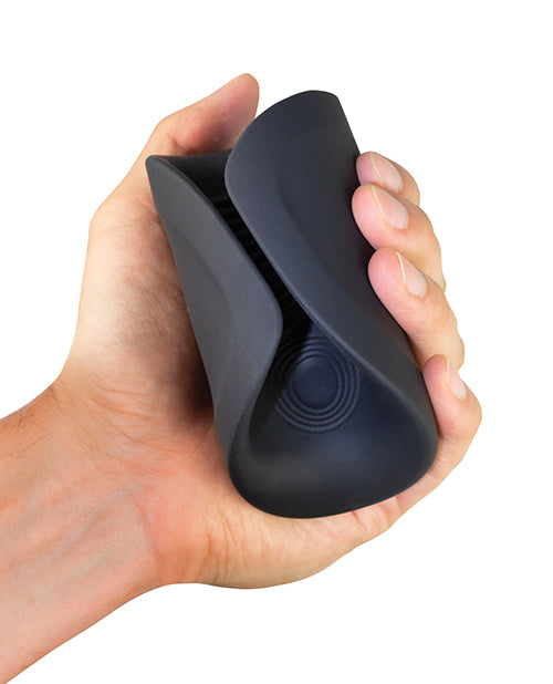 Rocks Off Rush Rechargeable Stroker - Black - Empower Pleasure
