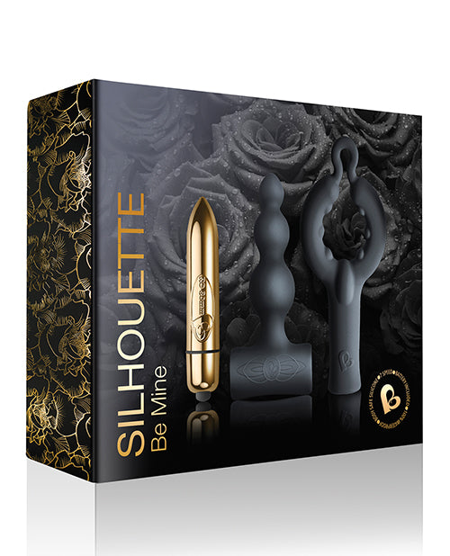 Rocks Off Dark Desires Be Mine Kit - Black/Champagne Gold