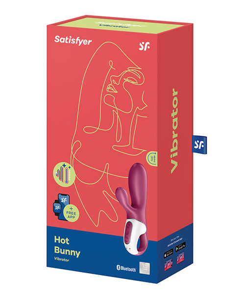 Satisfyer Hot Bunny - Berry - Empower Pleasure
