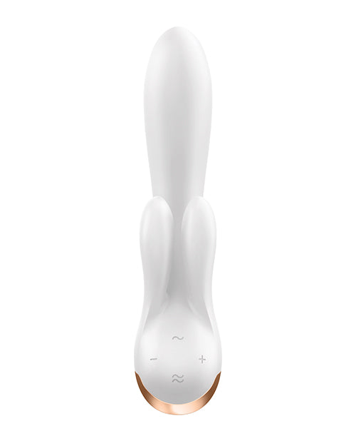 Satisfyer Double Flex - White - Empower Pleasure