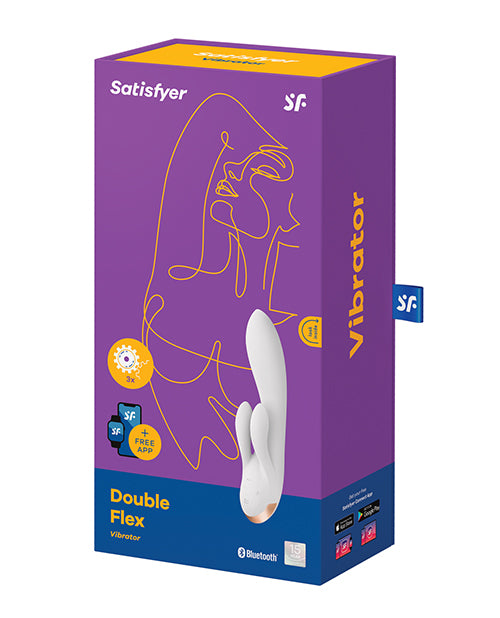 Satisfyer Double Flex - White - Empower Pleasure