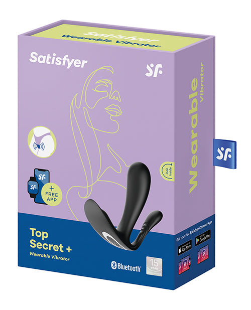 Satisfyer Top Secret Plus - Black - Empower Pleasure