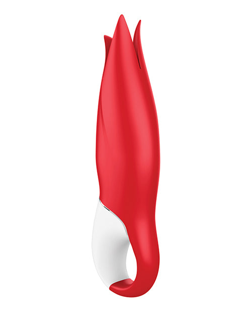 Satisfyer Vibes Power Flower - Red - Empower Pleasure