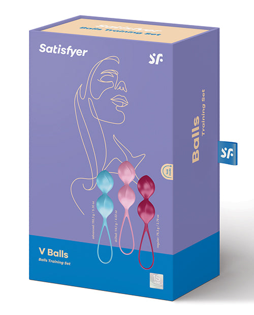 Satisfyer V Balls 3 Piece Training Set - Empower Pleasure