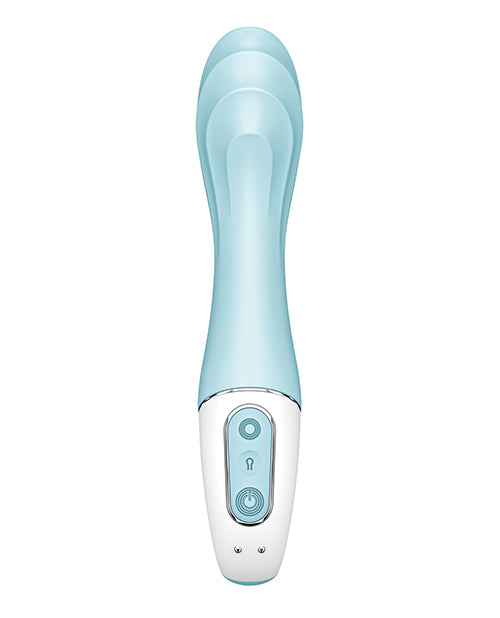 Satisfyer Air Pump Vibrator 5+ - Blue - Empower Pleasure