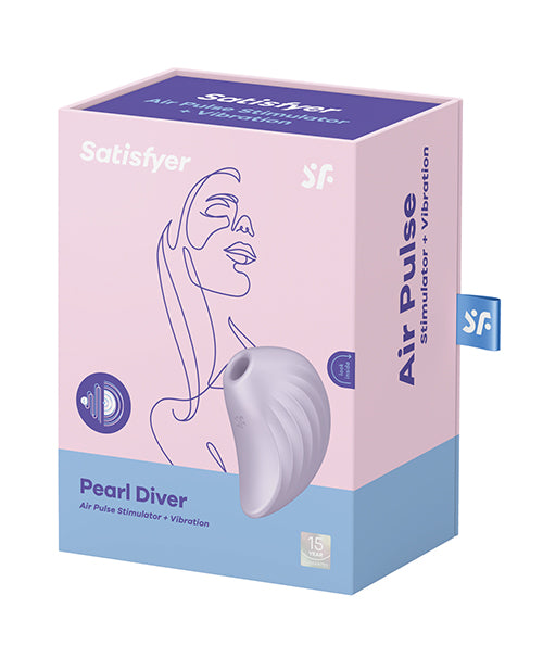 Satisfyer Pearl Diver - Violet - Empower Pleasure