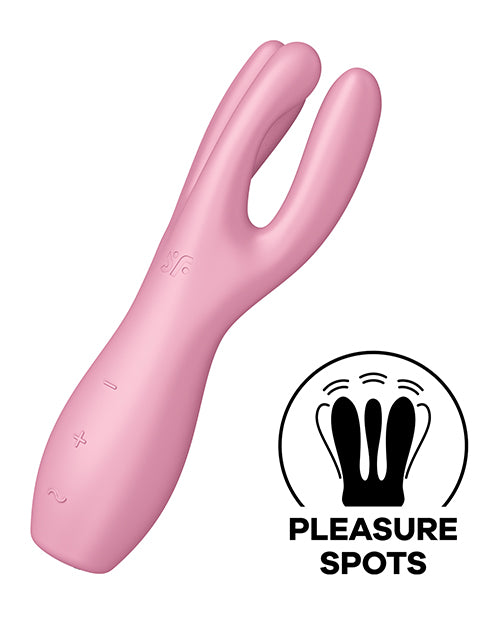 Satisfyer Threesome 3 - Pink - Empower Pleasure