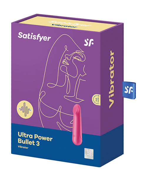 Satisfyer Ultra Power Bullet 3 - Assorted Colors - Empower Pleasure