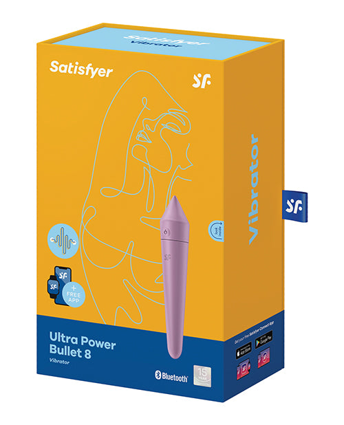 Satisfyer Ultra Power Bullet 8 - Assorted Colors - Empower Pleasure
