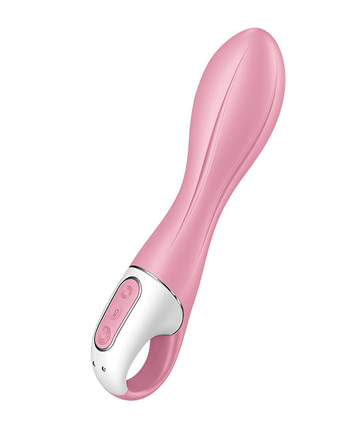 Satisfyer Air Pump Vibrator 2 - Light Red - Empower Pleasure