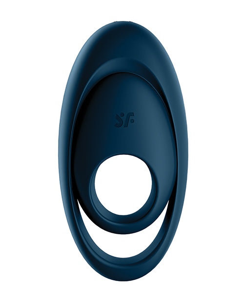 Satisfyer Glorious Duo Ring Vibrator - Dark Blue - Empower Pleasure
