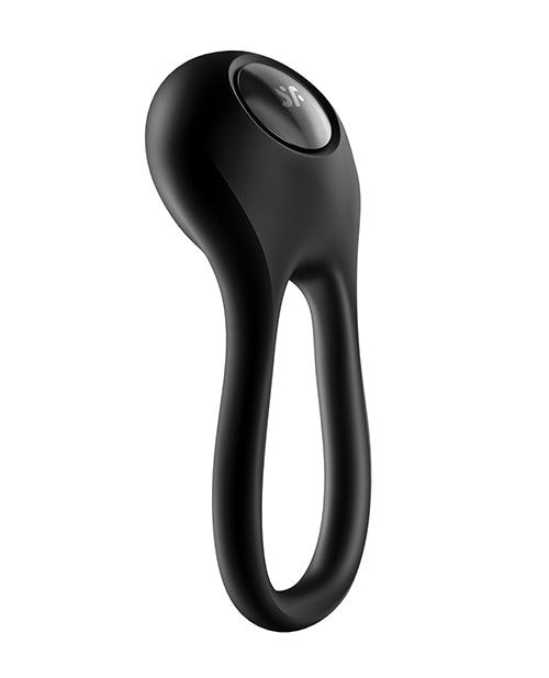 Satisfyer Majestic Duo Ring Vibrator - Black - Empower Pleasure