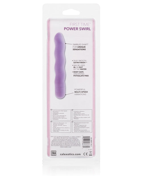 First Time Power Swirl - Purple - Empower Pleasure