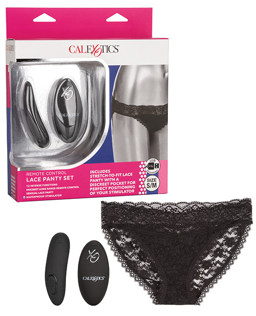 Remote Control Lace Panty Set