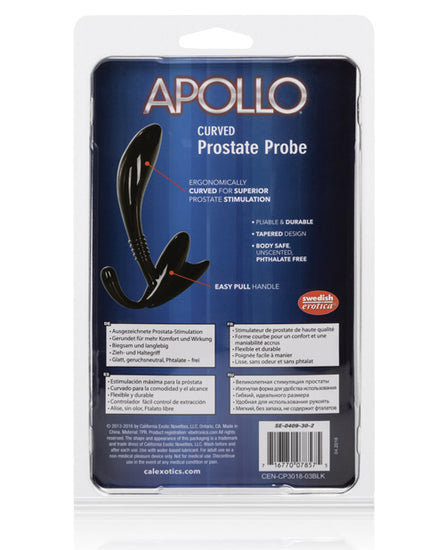Apollo Curved Prostate Probe - Empower Pleasure