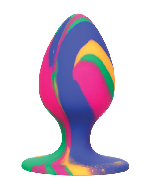 Cheeky Medium Tie-Dye Plug - Empower Pleasure