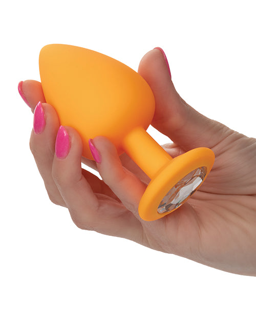 Cheeky Gems 3-piece Plug Set - Orange