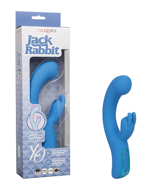 Jack Rabbit Elite Suction Rabbit - Blue - Empower Pleasure
