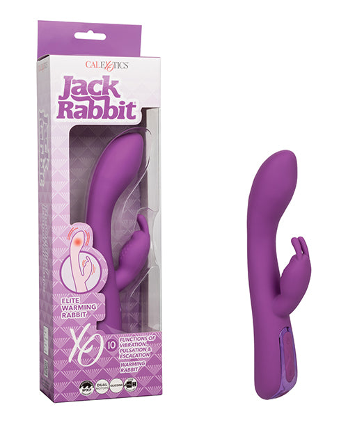 Jack Rabbit Elite Warming Rabbit - Purple - Empower Pleasure