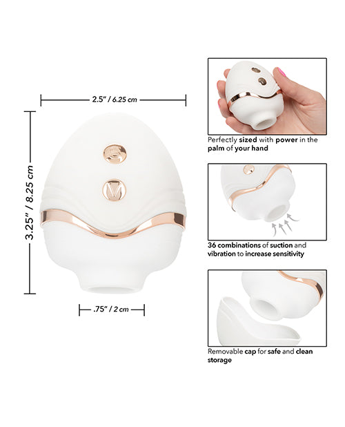 Empowered Palm Pleasure Goddess - White