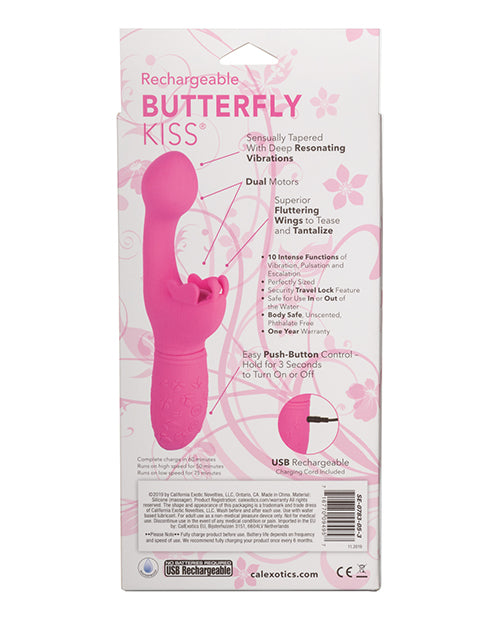 Rechargeable Butterfly Kiss - Pink