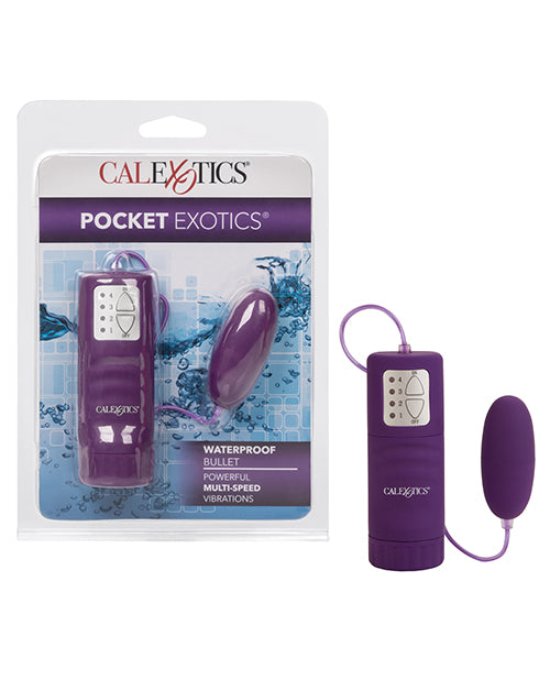 Pocket Exotics Bullet Waterproof - Purple - Empower Pleasure