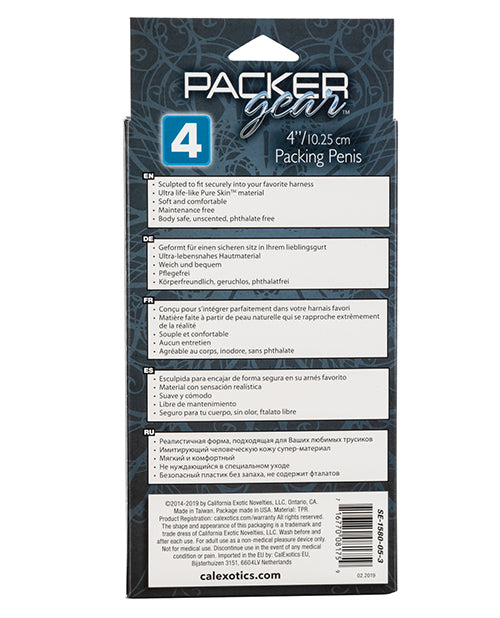 Packer Gear 4" Packing Penis - Empower Pleasure