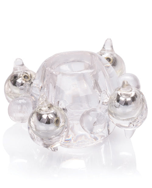 Basic Essentials Enhancer Ring w/ Beads - Clear
