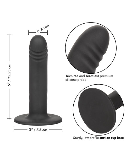 Boundless 6" Ridged - Black