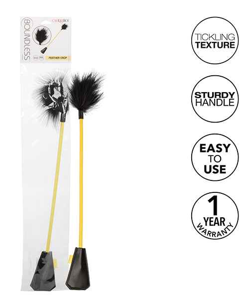 Boundless Feather Crop - Empower Pleasure